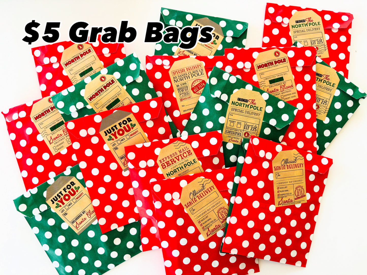 $5 Mystery Stocking Stuffer Grab Bags