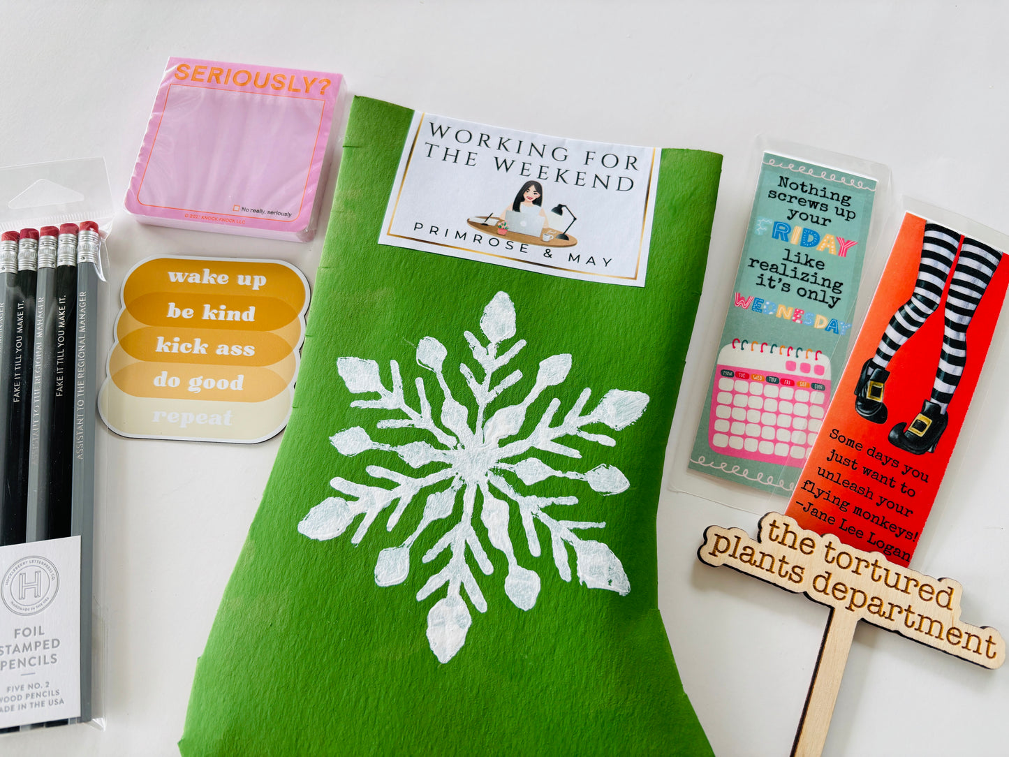 Working for the Weekend Stocking Stuffer Set – For Work Besties & Cubicle Warriors