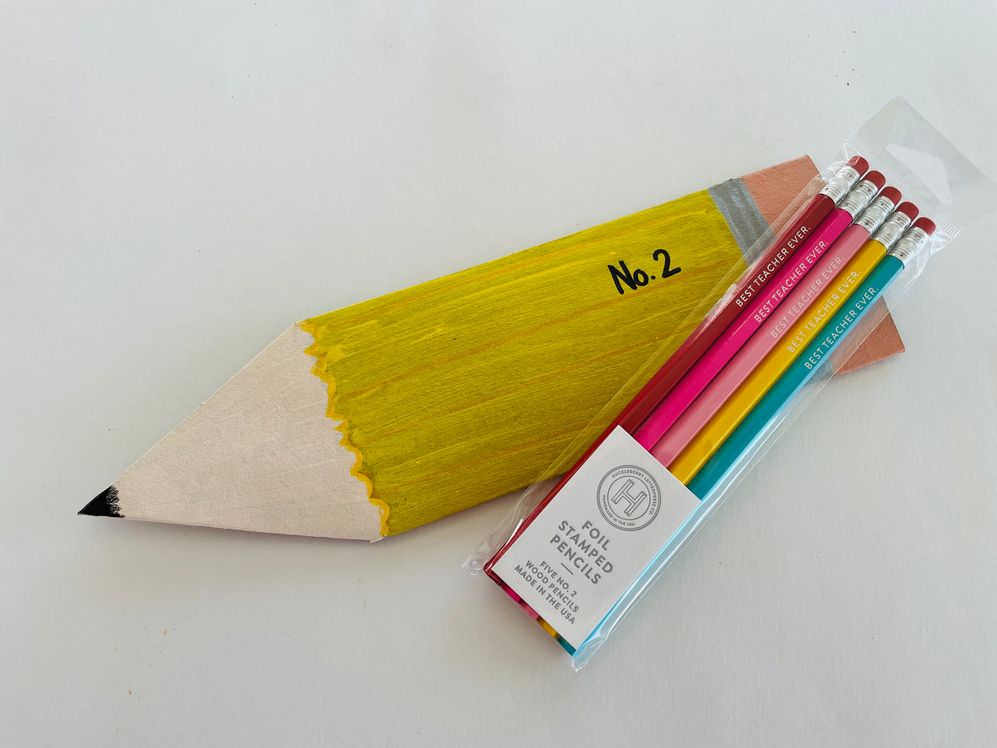 Best Teacher Ever Pencil Set for Teacher Appreciation