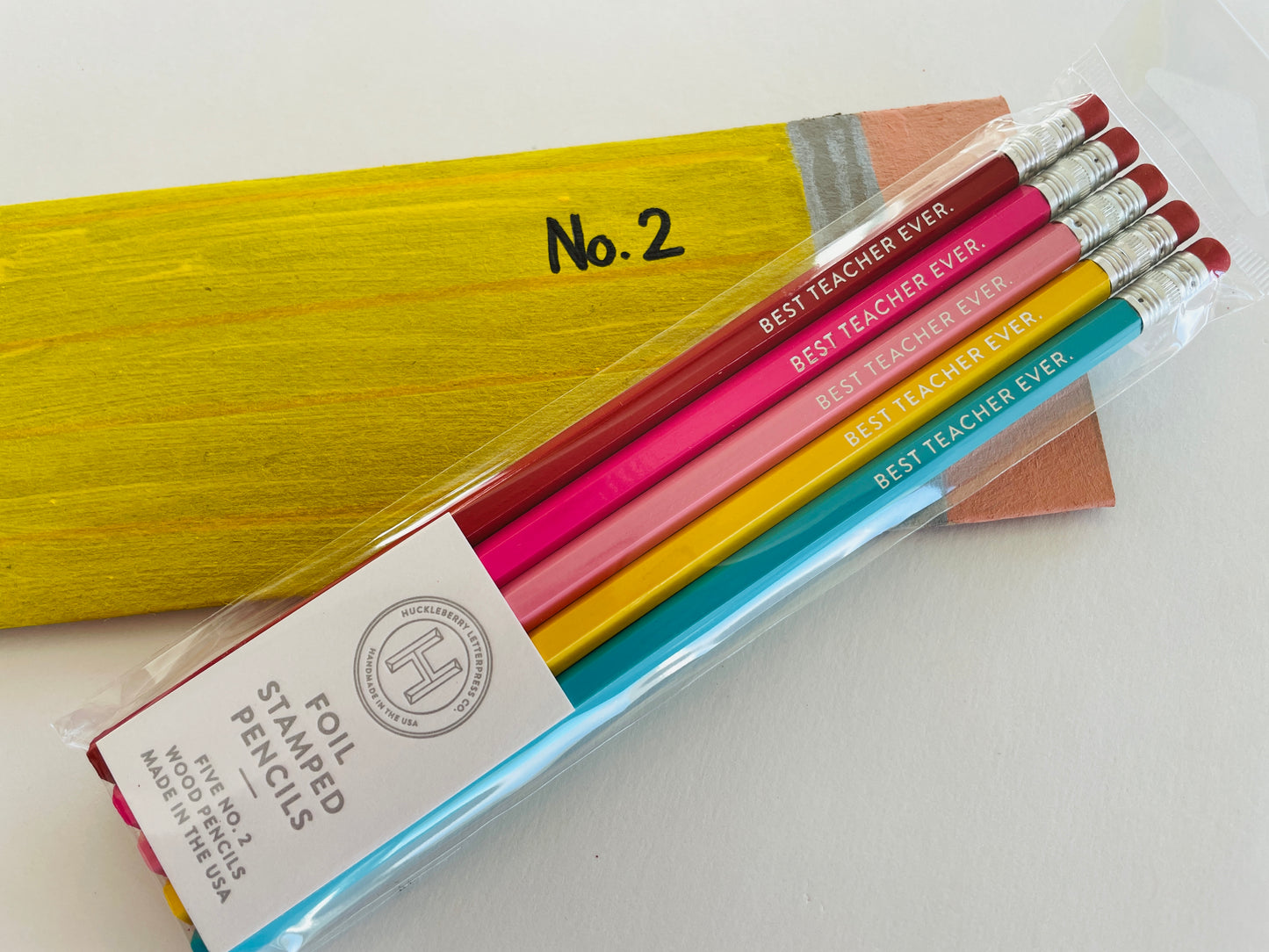 Best Teacher Ever Pencil Set for Teacher Appreciation