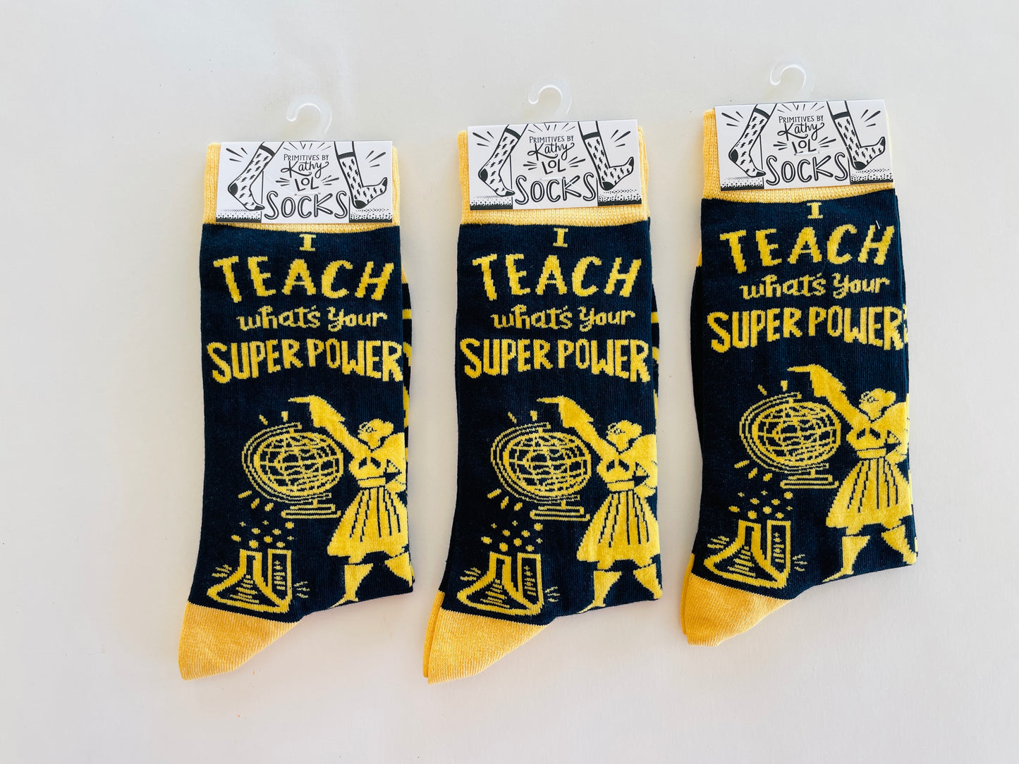🍎 Super Socks for Super Teachers! 🍎