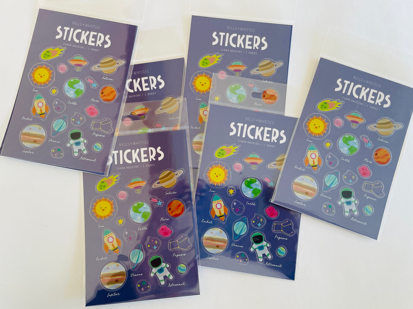 🚀 Space Stickers by Bells and Whistles- Explore the Galaxy ✨