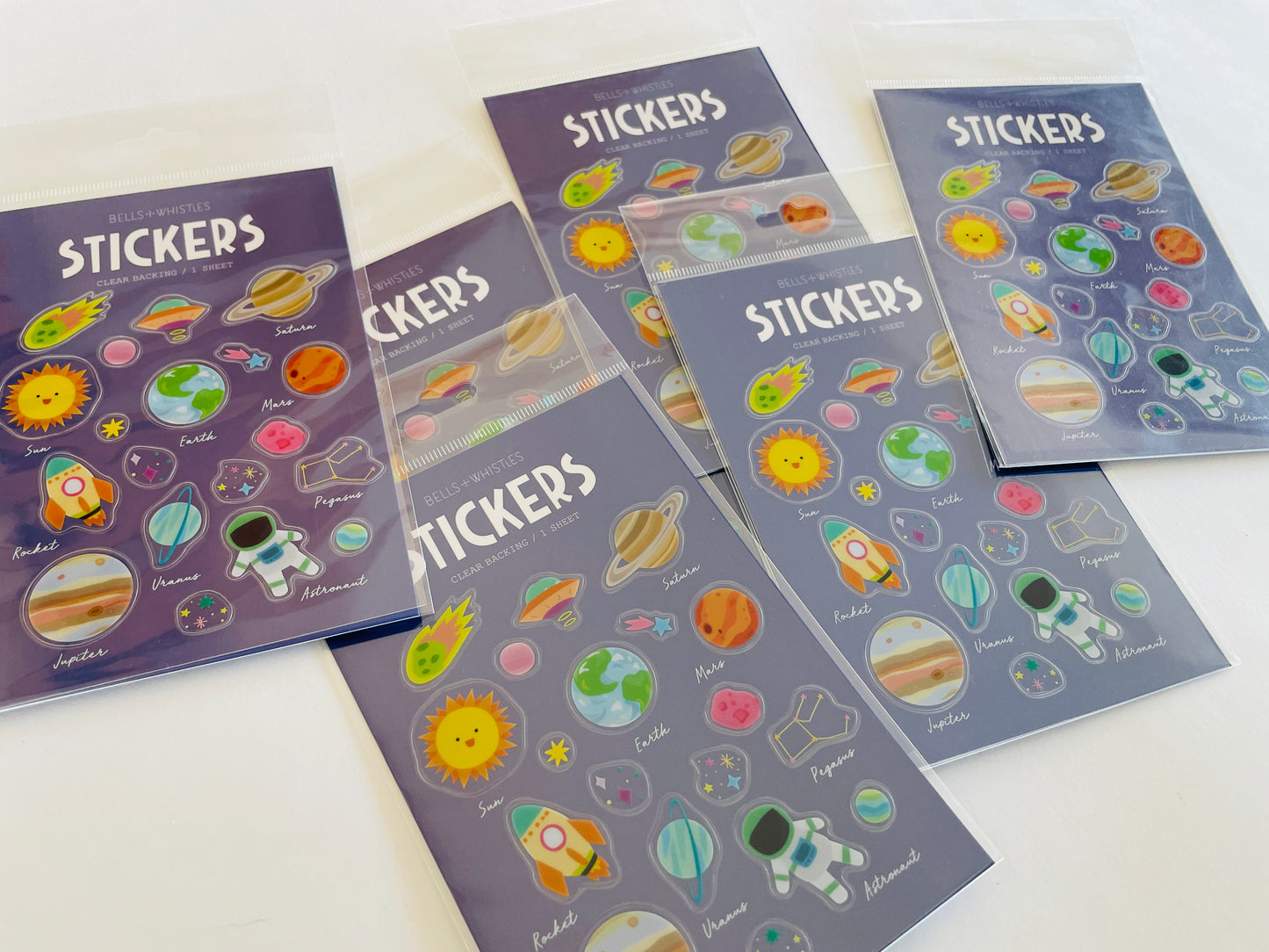 🚀 Space Stickers by Bells and Whistles- Explore the Galaxy ✨