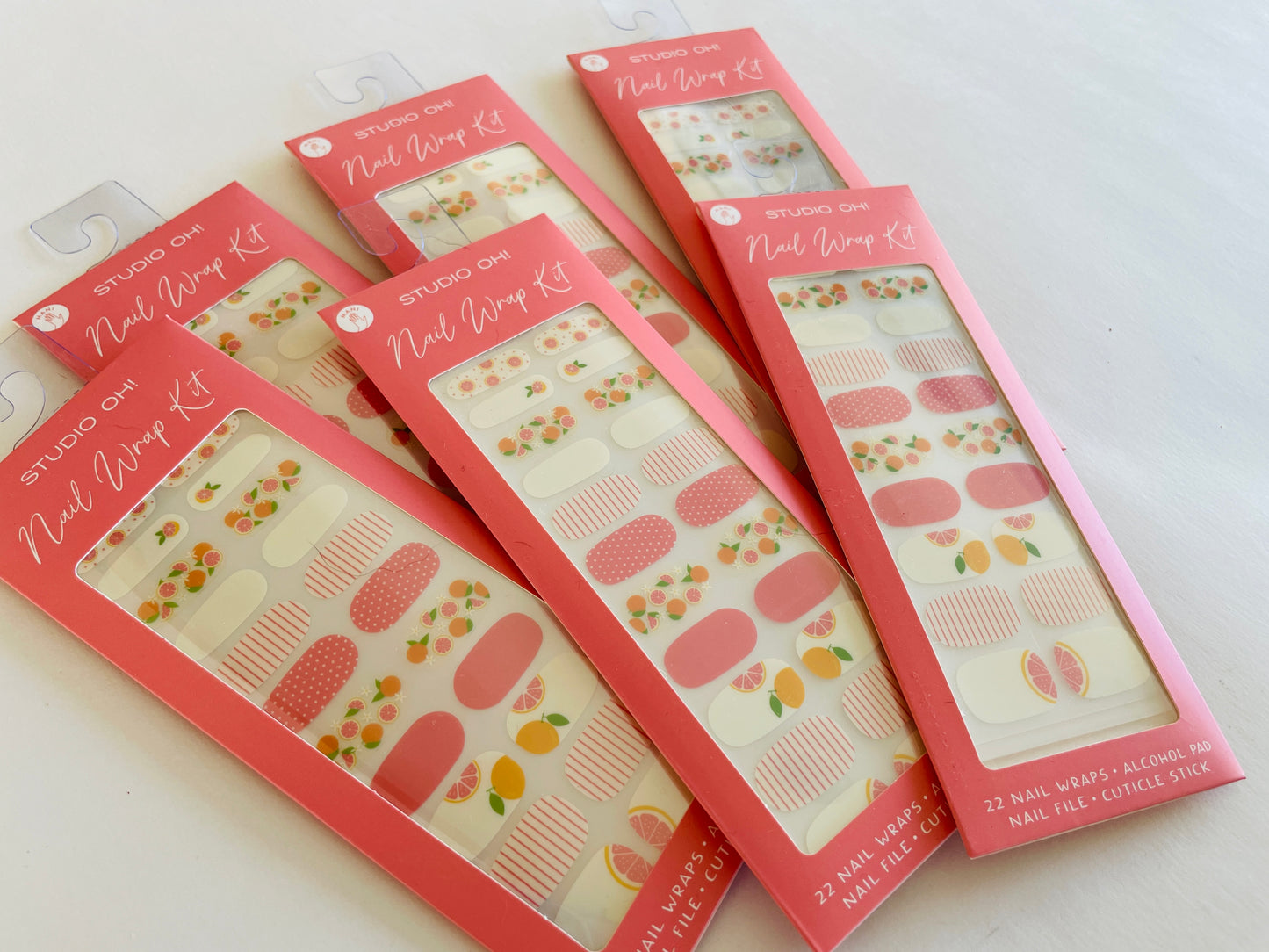 ๐ Citrus Nail Wrap Kit from Studio Oh!- Salon-Worthy Nails in Minutes!