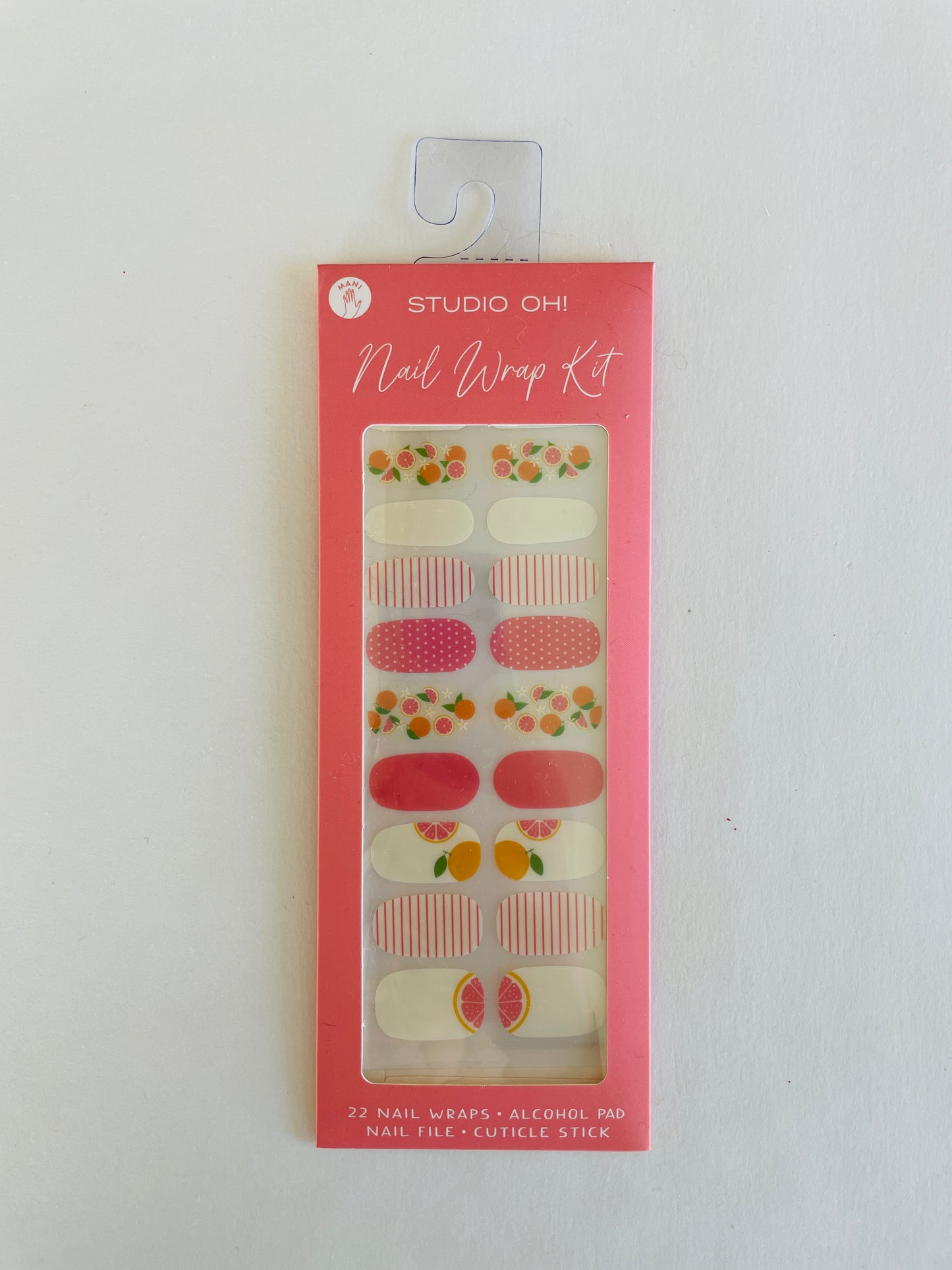 ๐ Citrus Nail Wrap Kit from Studio Oh!- Salon-Worthy Nails in Minutes!