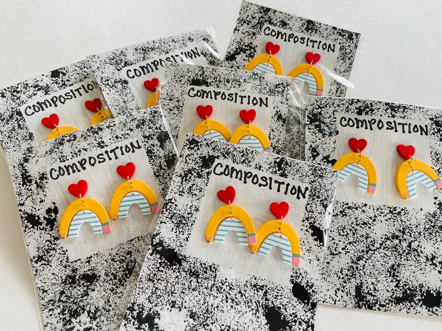 Teacher Love Earrings- Give the gift that is A+