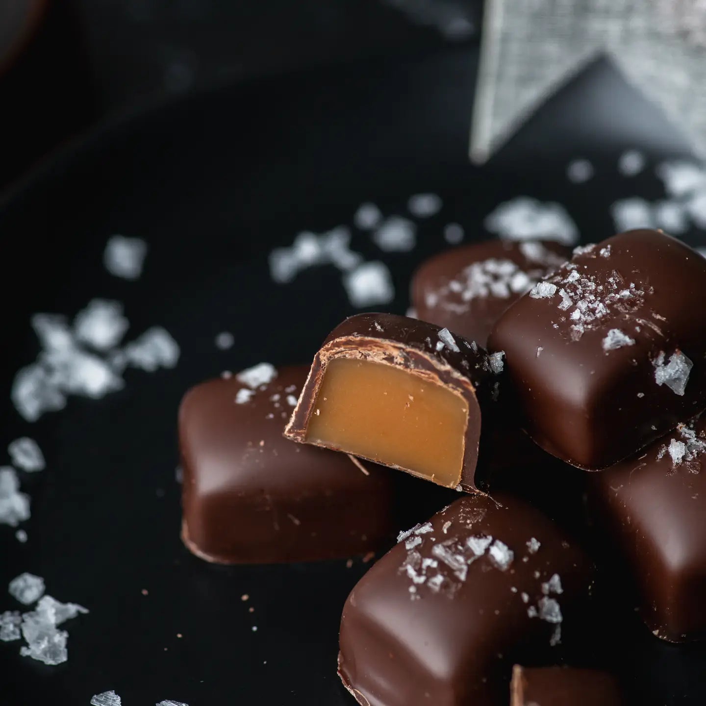 Salted Honey Carmels from Bees and Beans