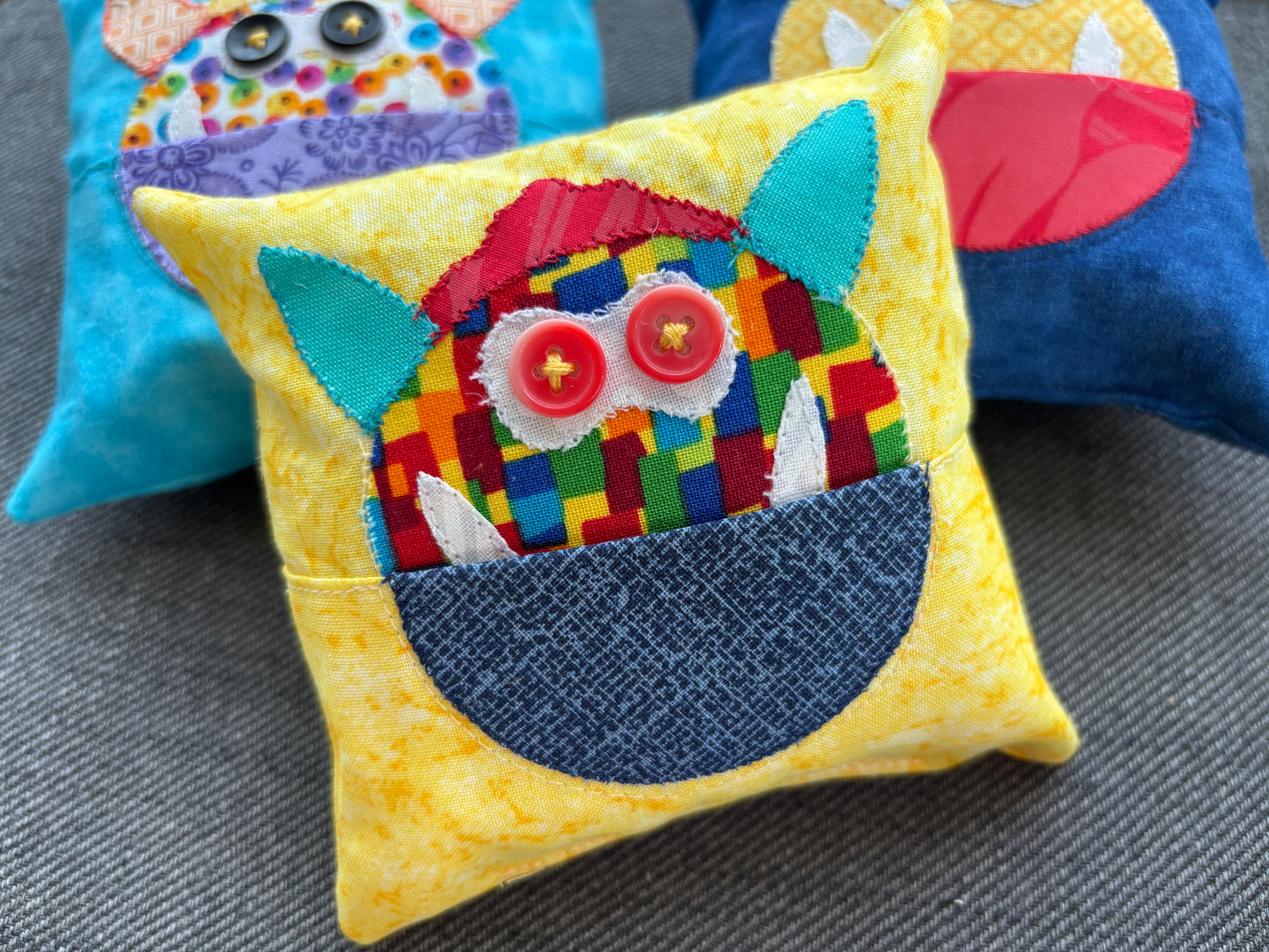 Monster Themed Tooth Fairy Pillows with a $1 coin for the first lost tooth!