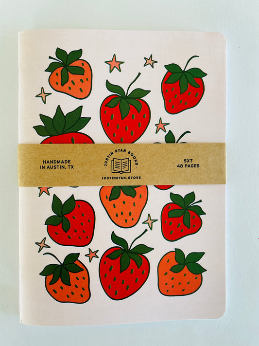 🍓 Whimsical Handmade Strawberry From Justin Ryan Books – Sweeten Your Creativity! 🍓